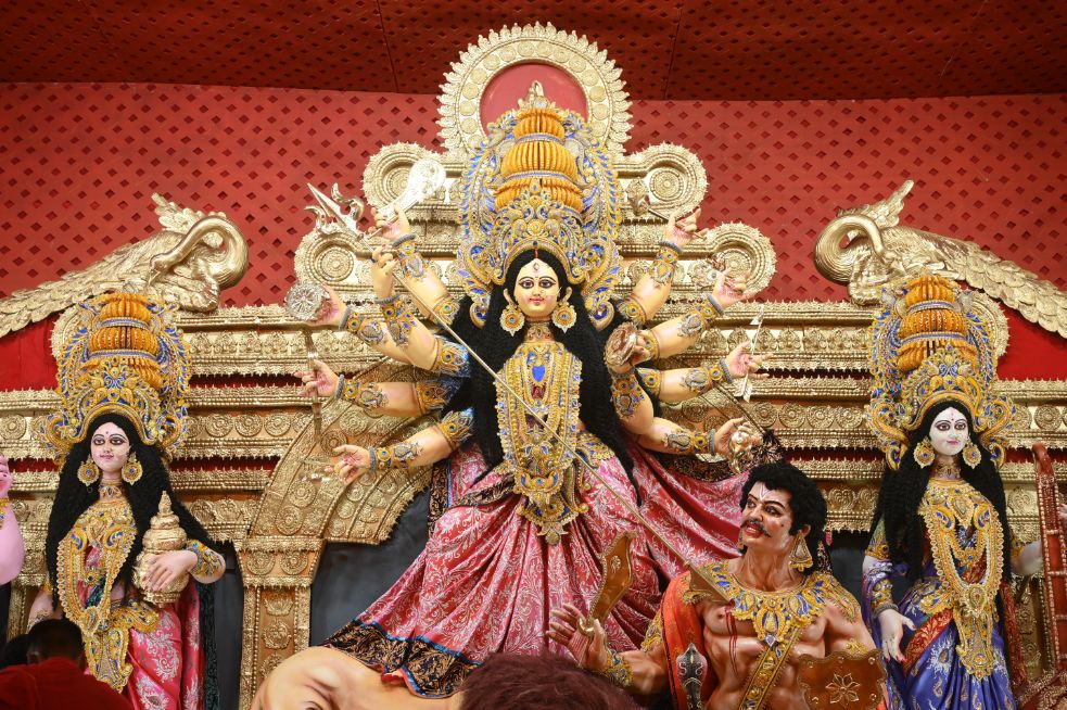 Geetanagar Durga Puja celebration photograph 1